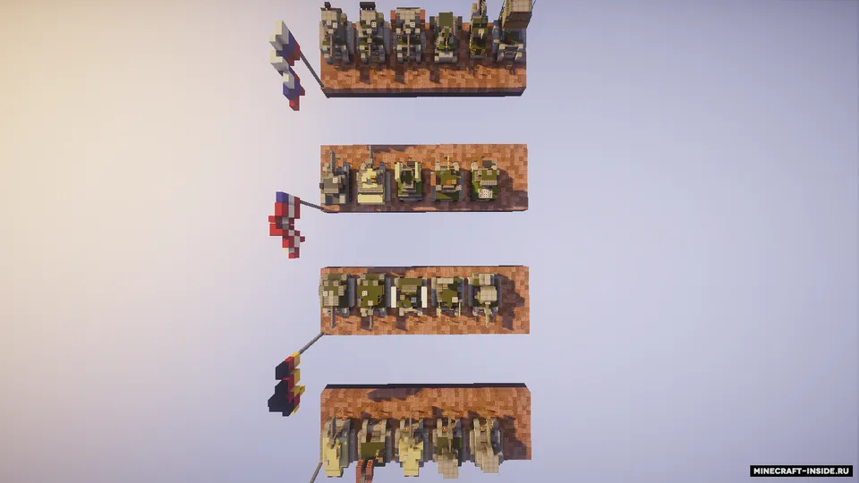 Modern Warfare - (Tanks) — Minecraft xarita, rasm 2