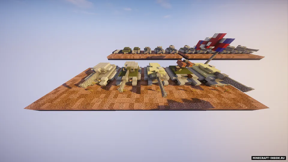 Modern Warfare - (Tanks) — Minecraft xarita, rasm 3