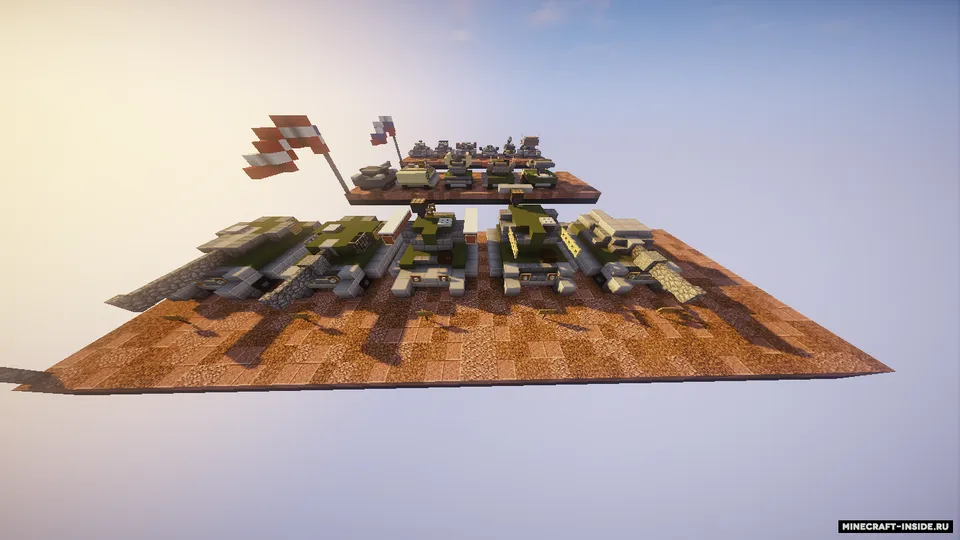 Modern Warfare - (Tanks) — Minecraft xarita, rasm 4