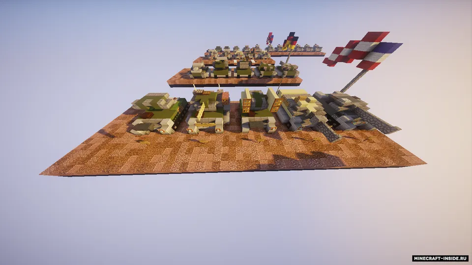 Modern Warfare - (Tanks) — Minecraft xarita, rasm 5