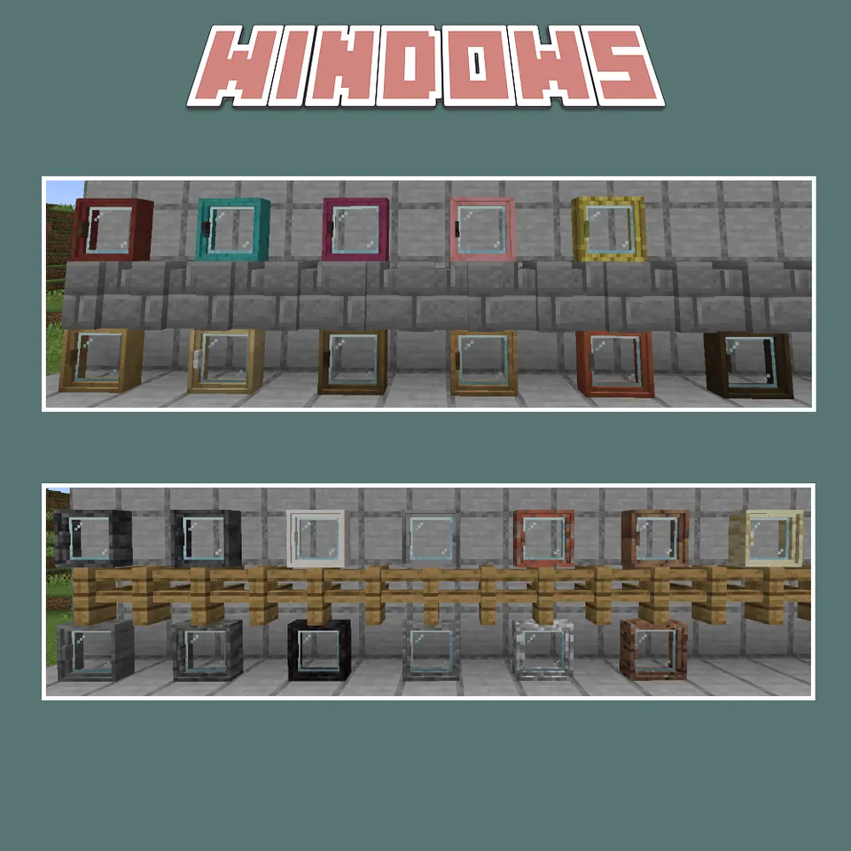Aesthetic Windows — Minecraft mod, rasm 2