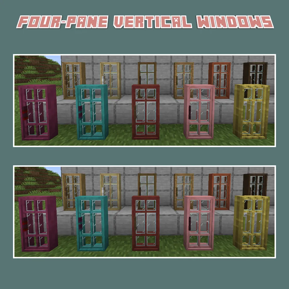 Aesthetic Windows — Minecraft mod, rasm 5