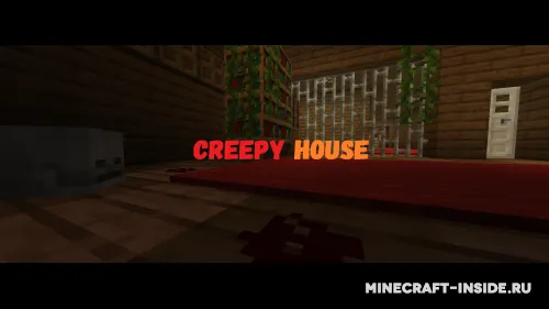 Creepy House — Minecraft xarita, rasm 1