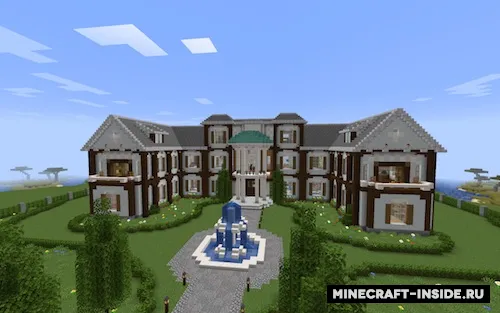 Survival House/Mansion — Minecraft xarita, rasm 1