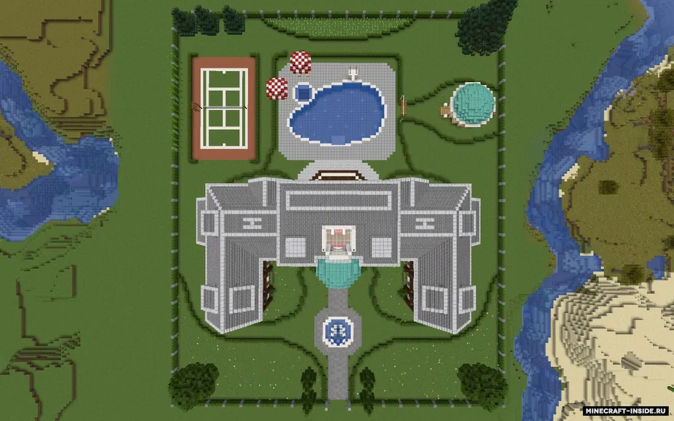 Survival House/Mansion — Minecraft xarita, rasm 3