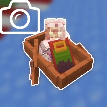 BoatCam — Minecraft mod, rasm 1