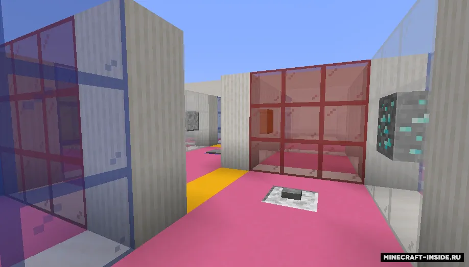 Color Labyrinth — Minecraft xarita, rasm 2