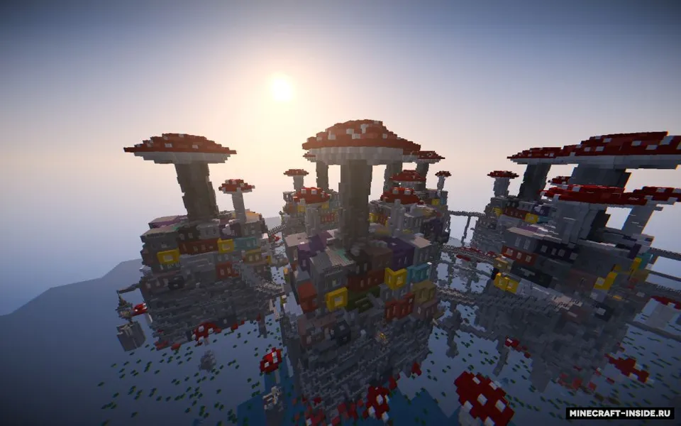 Qo'ziqorin barak — Minecraft xarita, rasm 3