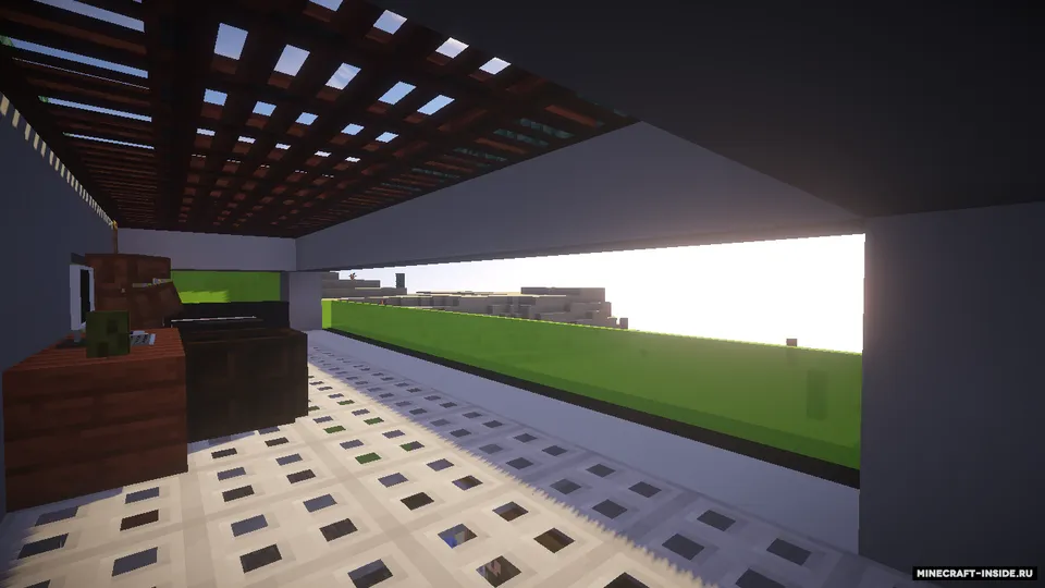 Cho'ldagi zamonaviy uy — Minecraft xarita, rasm 4