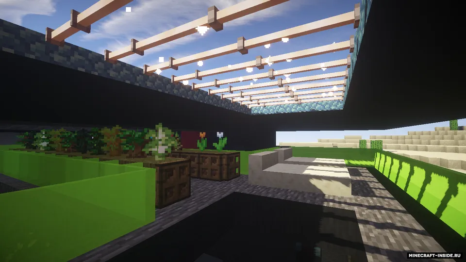 Cho'ldagi zamonaviy uy — Minecraft xarita, rasm 6
