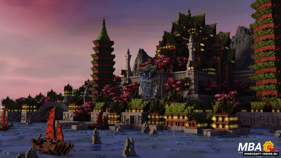 The Ancient Asian Civilization — Minecraft xarita, rasm 3