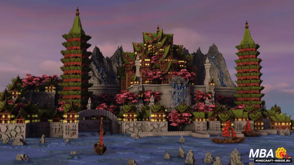 The Ancient Asian Civilization — Minecraft xarita, rasm 5