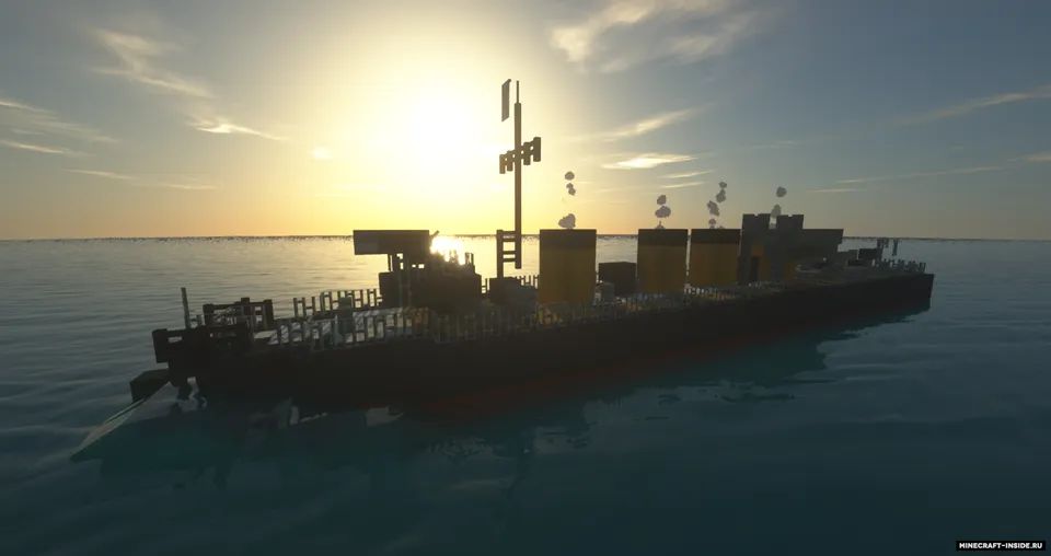 "Steregushshiy" minenosetsi — Minecraft xarita, rasm 2