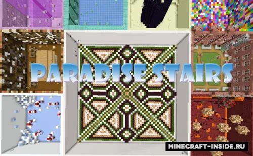 Paradise Stairs — Minecraft xarita, rasm 1