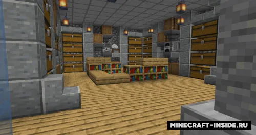 Underground Survival Base — Minecraft xarita, rasm 1