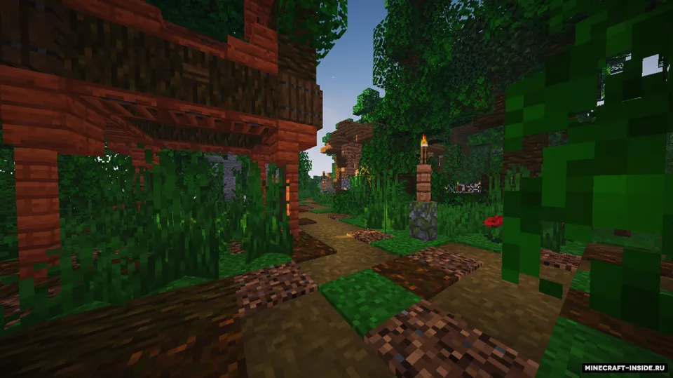 Jungle Castaway Survival Spawn — Minecraft xarita, rasm 6
