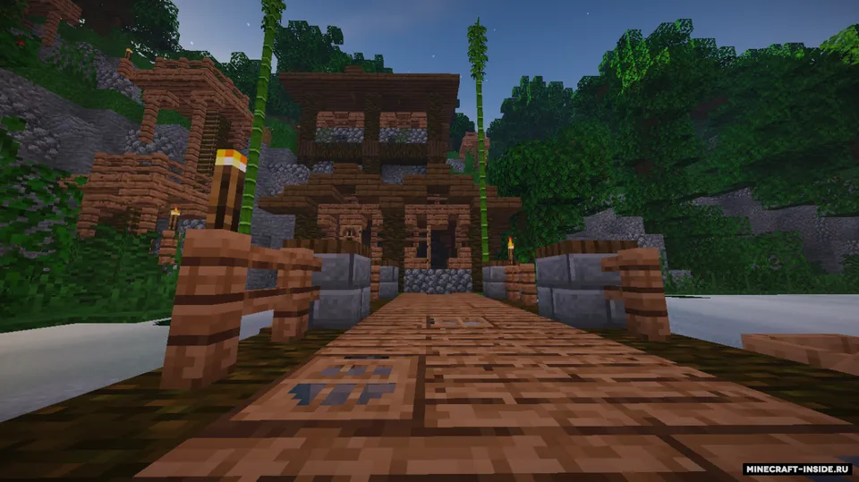 Jungle Castaway Survival Spawn — Minecraft xarita, rasm 8