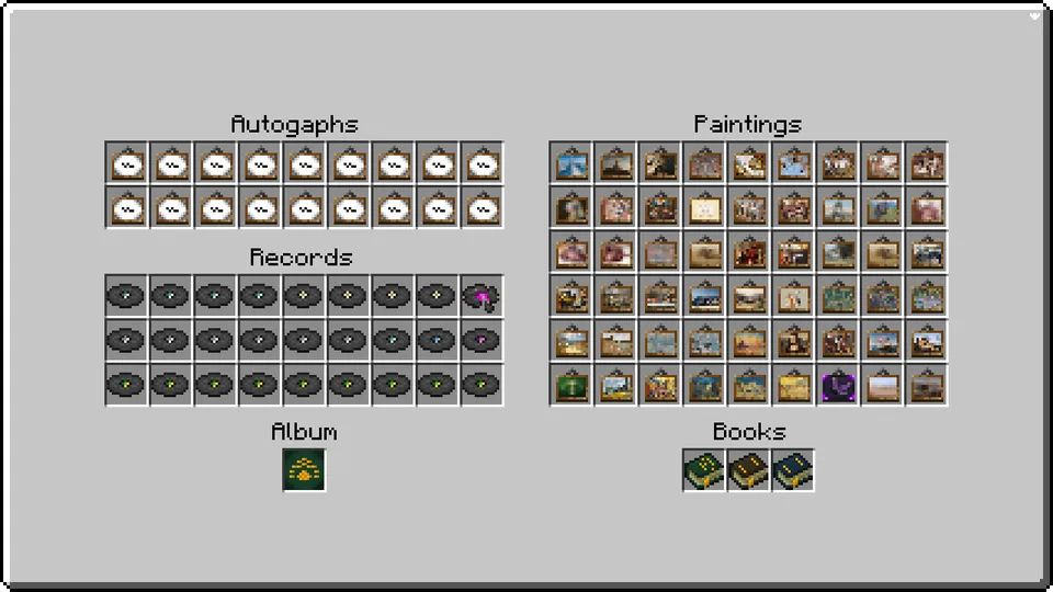 Tax' Historical Artist — Minecraft mod, rasm 3