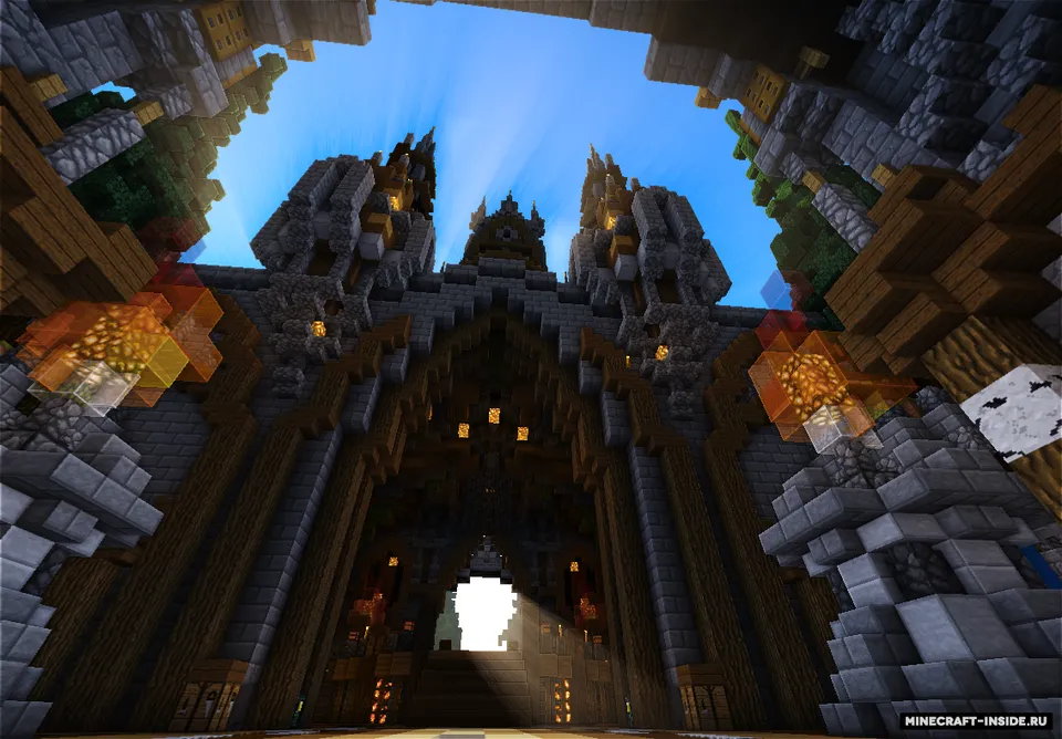 Factions Medieval Spawn/Hub/Lobby — Minecraft xarita, rasm 3