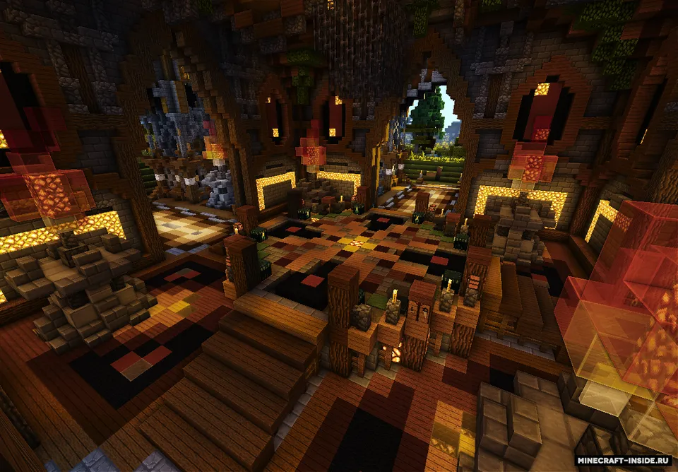 Factions Medieval Spawn/Hub/Lobby — Minecraft xarita, rasm 5