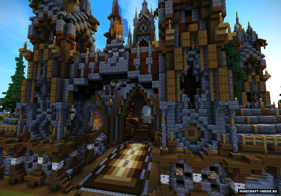 Factions Medieval Spawn/Hub/Lobby — Minecraft xarita, rasm 6
