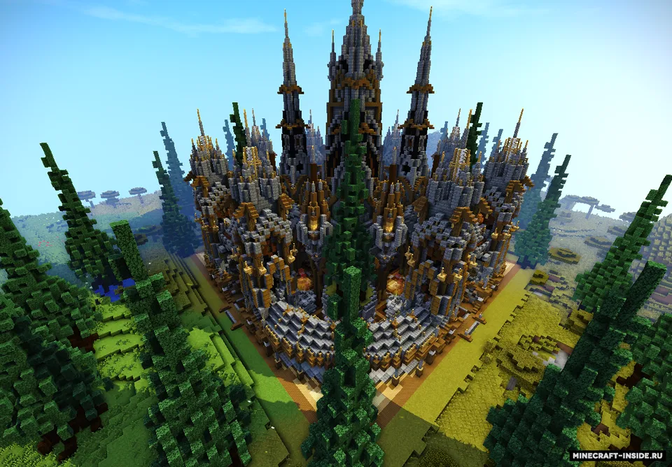 Factions Medieval Spawn/Hub/Lobby — Minecraft xarita, rasm 7