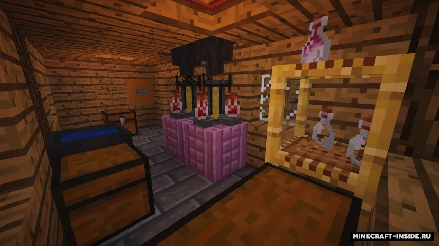 1 Chunk Redstone House — Minecraft xarita, rasm 2