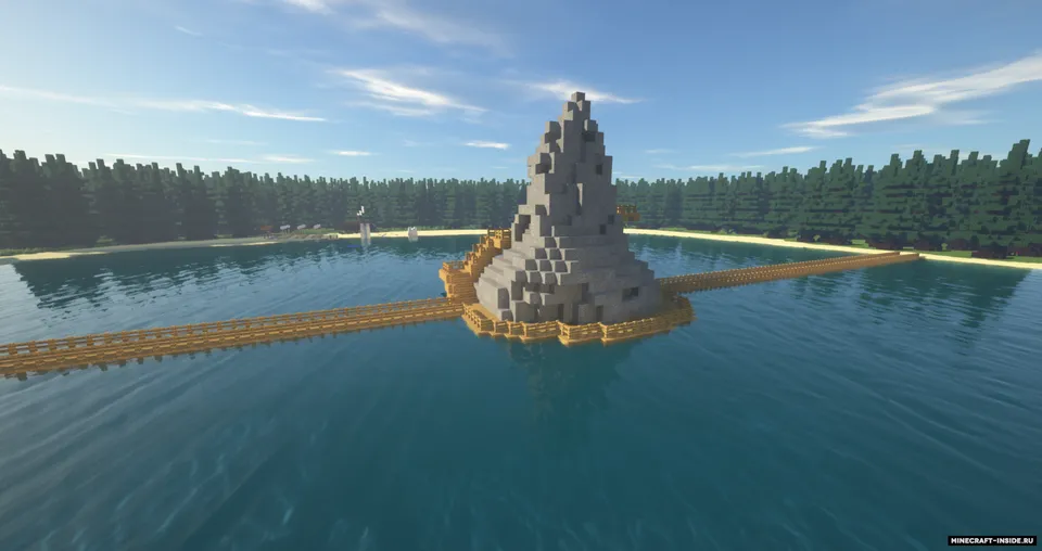 O'rmondagi ko'l — Minecraft xarita, rasm 3