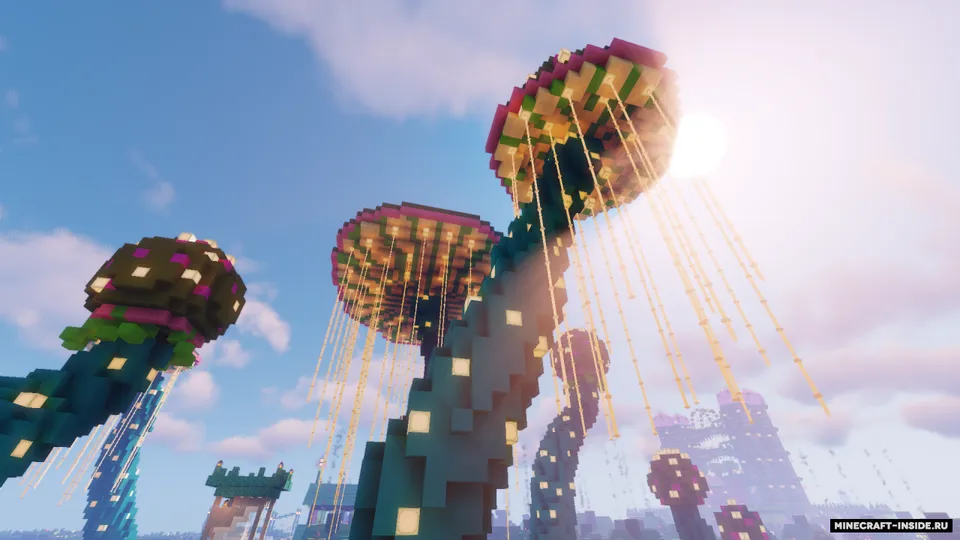 Coral Castle and City — Minecraft xarita, rasm 3