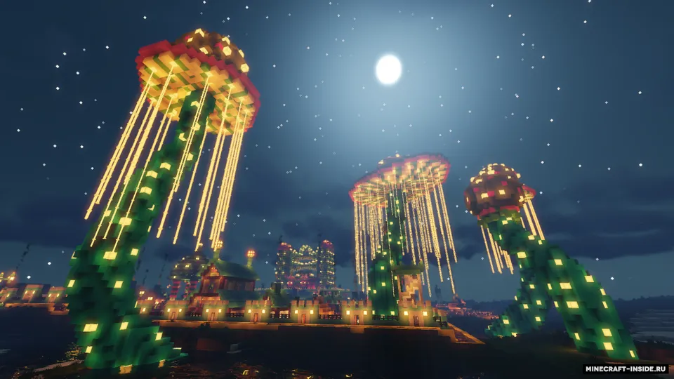 Coral Castle and City — Minecraft xarita, rasm 4