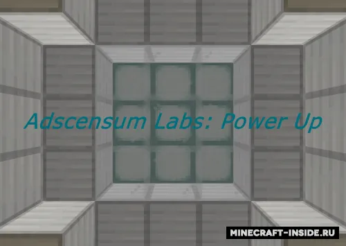 Adscensum Labs: Power Up — Minecraft xarita, rasm 1