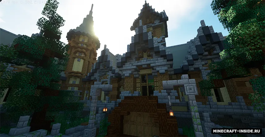 LuckyBuilder'dan tugmalarni top — Minecraft xarita, rasm 2