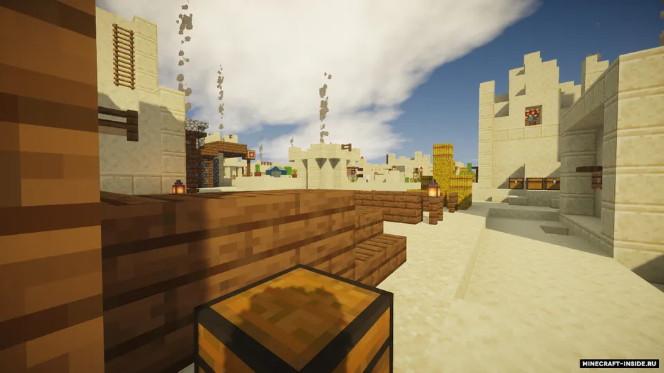 Cho'ldagi qishloq — Minecraft xarita, rasm 3
