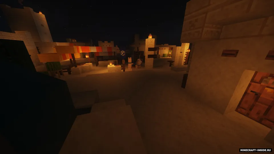 Cho'ldagi qishloq — Minecraft xarita, rasm 5