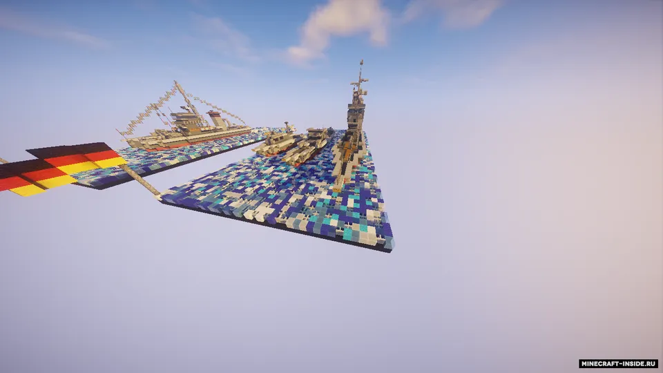 Second World War - Flot — Minecraft xarita, rasm 5