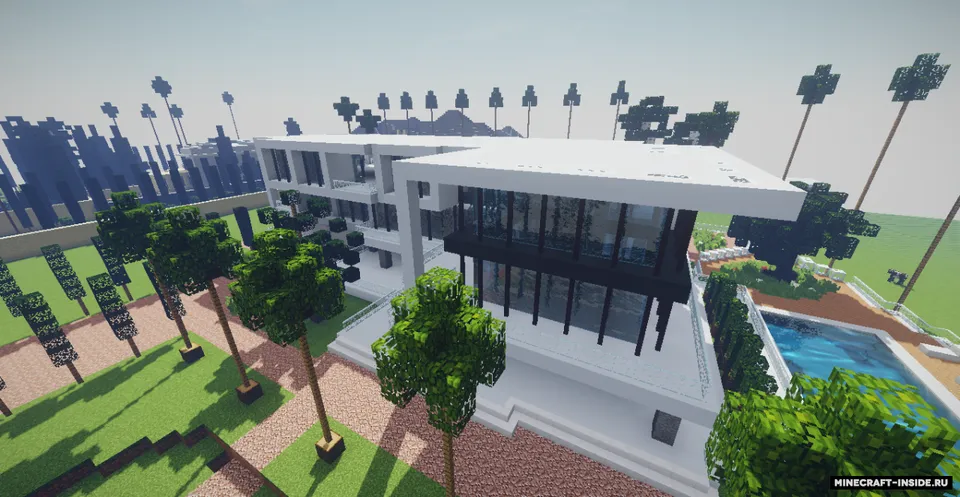 Modern Mansion Beverly Hills 3 — Minecraft xarita, rasm 3
