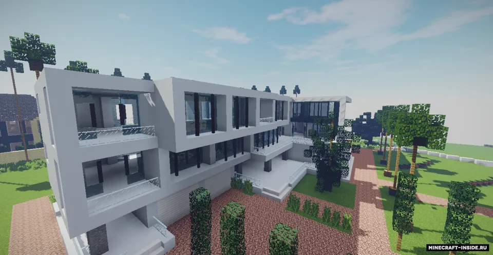 Modern Mansion Beverly Hills 3 — Minecraft xarita, rasm 4