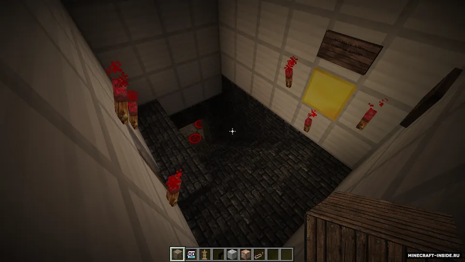 Dahshatli qasos uyi - Horror xarita — Minecraft xarita, rasm 3