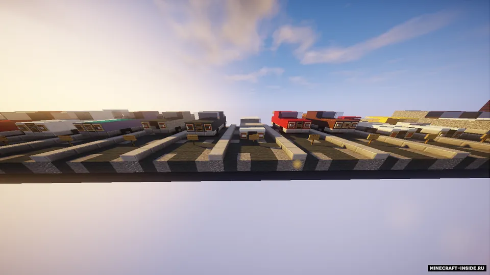 Cars of the 40-50s; 80s — Minecraft xarita, rasm 4