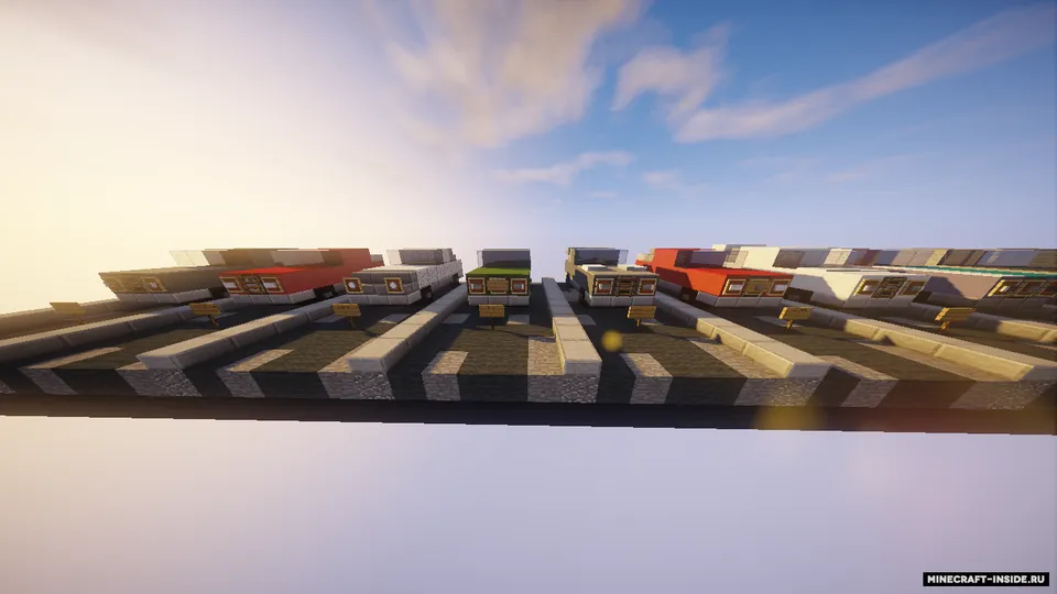 Cars of the 40-50s; 80s — Minecraft xarita, rasm 5
