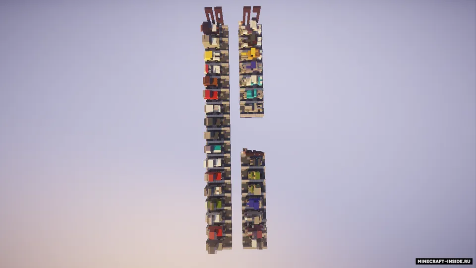 Cars of the 40-50s; 80s — Minecraft xarita, rasm 6