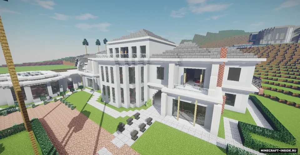 Famous Mansion Beverly Hills — Minecraft xarita, rasm 6