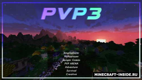 PvP 3 Tiwanaku — Minecraft xarita, rasm 1