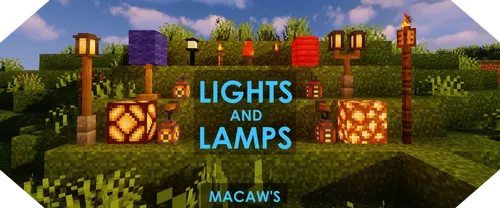Macaw's Lights and Lamps — Minecraft mod, rasm 1