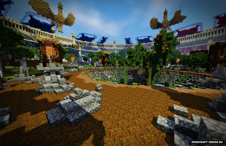 Arena PvP Coliseum — Minecraft xarita, rasm 8