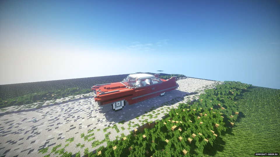 Minecraft'da Cadillac Deville Coupe 1959 — Minecraft xarita, rasm 2