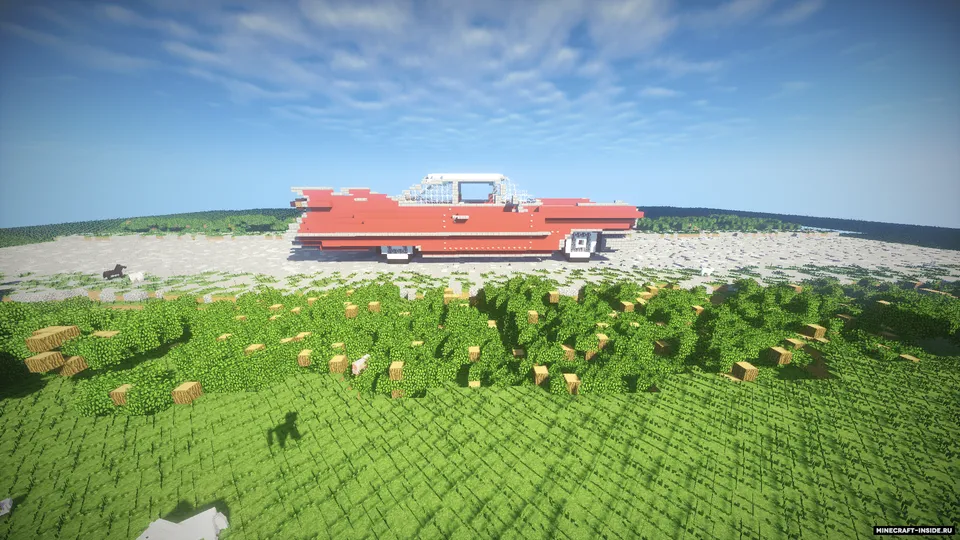 Minecraft'da Cadillac Deville Coupe 1959 — Minecraft xarita, rasm 6