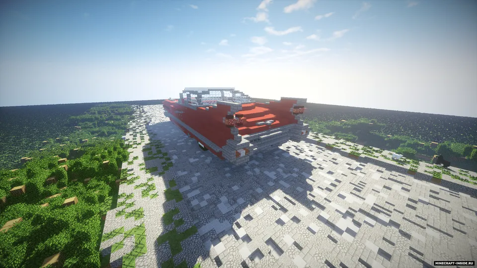 Minecraft'da Cadillac Deville Coupe 1959 — Minecraft xarita, rasm 7