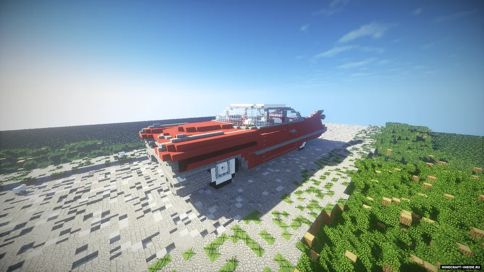 Minecraft'da Cadillac Deville Coupe 1959 — Minecraft xarita, rasm 8