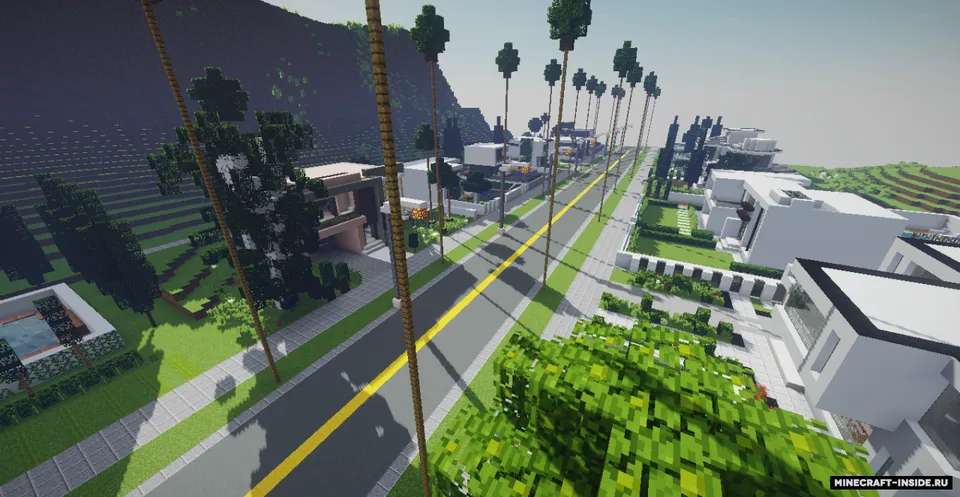 Modern Mountain Neighborhood — Minecraft xarita, rasm 4
